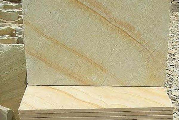 Desert Sand Sandstone Tiles — natural sandstone, showing the stone surface and colour