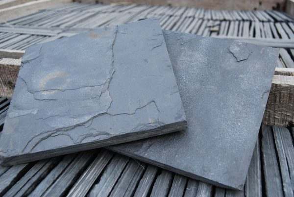 Slate Tiles Africa Blue — natural slate, showing the stone surface and colour