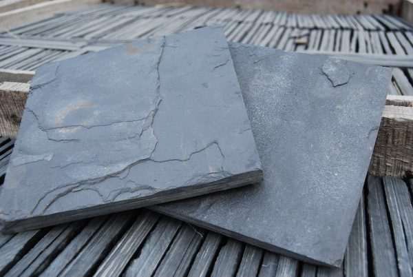 Slate Tiles Africa Blue — natural slate, showing the stone surface and colour