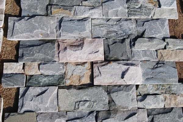 Galia Interlocking Panel Quartzite Cladding — split-face quartzite, showing the stone surface and colour