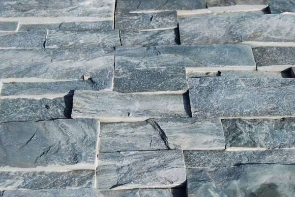 Pacifica Quartzite Panel Cladding — split-face quartzite, installed on a wall