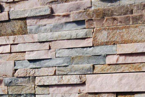 Verona Solera Quartzite Panel Cladding — split-face quartzite, installed on a wall