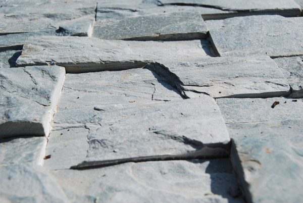 Pacifica Quartzite Panel Cladding — split-face quartzite, detail view of the stone