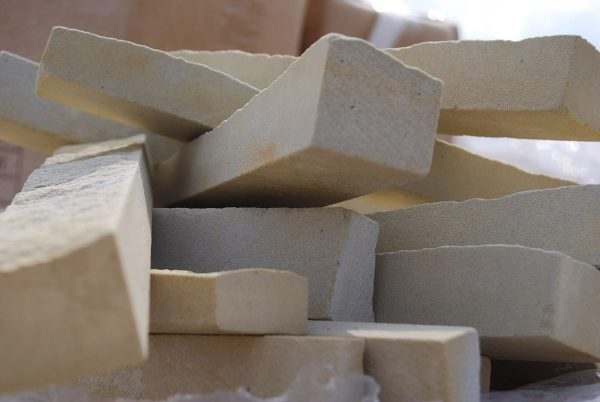 Lesotho Sandstone Riven Cladding — natural sandstone, installed on a wall